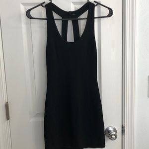Nicole Miller black mini dress